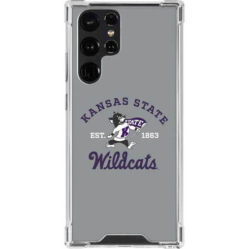 Kansas State University Wildcats Est 1863 Galaxy S24 Ultra Clear Case