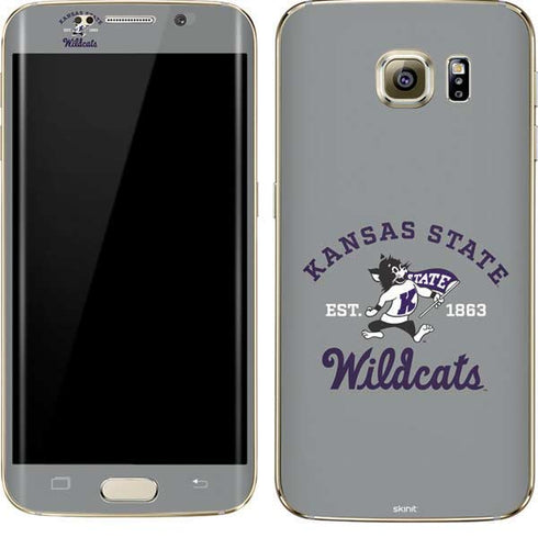 Kansas State University Wildcats Est 1863 Galaxy S7 Edge Skin