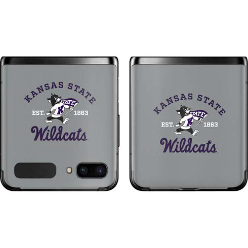 Kansas State University Wildcats Est 1863 Galaxy Z Flip Skin