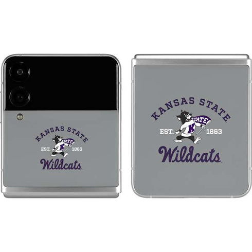 Kansas State University Wildcats Est 1863 Galaxy Z Flip4 5G Skin