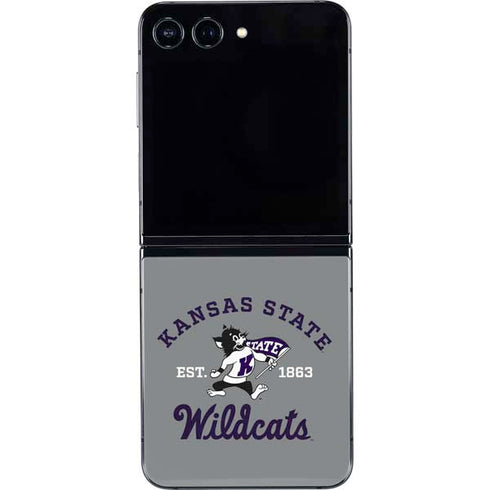 Kansas State University Wildcats Est 1863 Galaxy Z Flip5 5G Skin