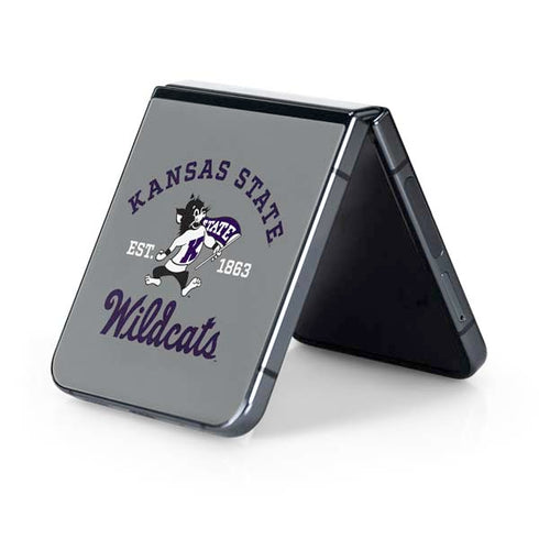 Kansas State University Wildcats Est 1863 Galaxy Z Flip5 5G Skin