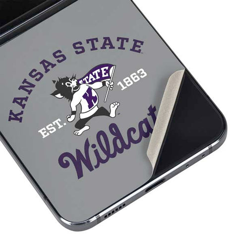 Kansas State University Wildcats Est 1863 Galaxy Z Flip5 5G Skin