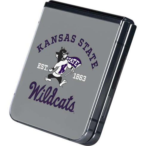 Kansas State University Wildcats Est 1863 Galaxy Z Flip5 5G Skin