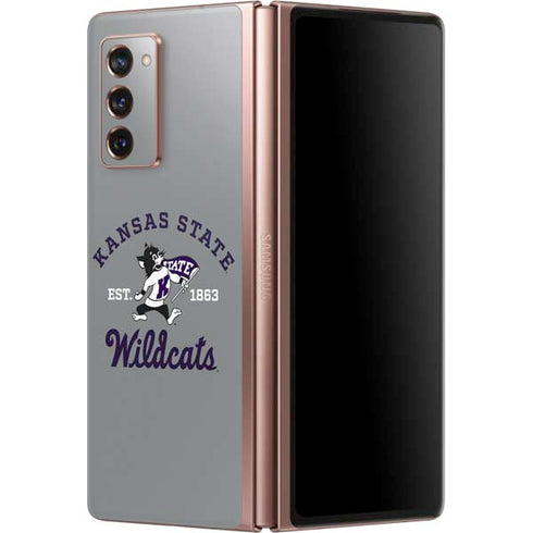 Kansas State University Wildcats Est 1863 Galaxy Z Fold2 5G Skin