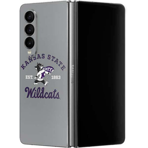 Kansas State University Wildcats Est 1863 Galaxy Z Fold4 5G Skin
