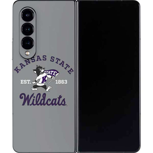 Kansas State University Wildcats Est 1863 Galaxy Z Fold4 5G Skin