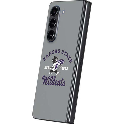 Kansas State University Wildcats Est 1863 Galaxy Z Fold5 5G Skin