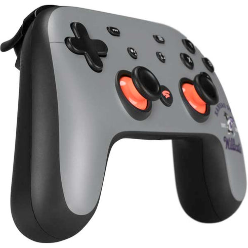Kansas State University Wildcats Est 1863 Google Stadia Controller Skin
