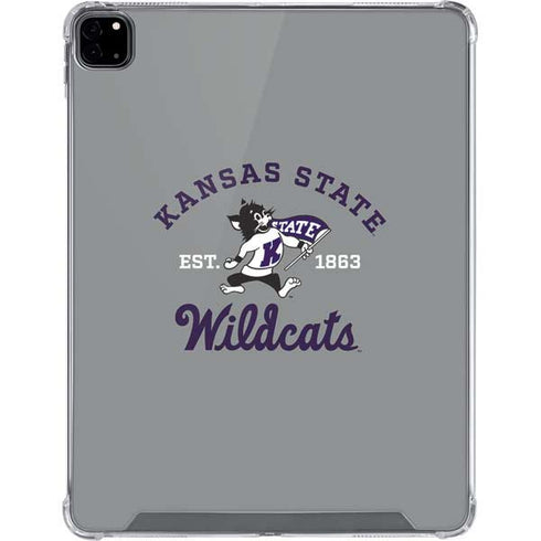 Kansas State University Wildcats Est 1863 iPad Pro 12.9in (2020) Clear Case