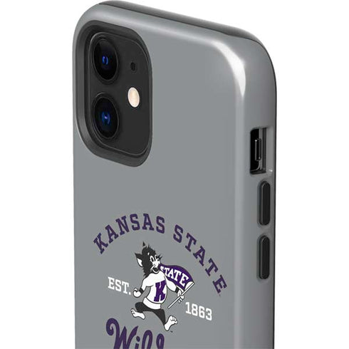 Kansas State University Wildcats Est 1863 iPhone 12 Impact Case
