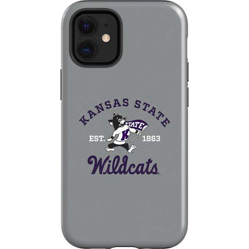 Kansas State University Wildcats Est 1863 iPhone 12 Mini Impact Case