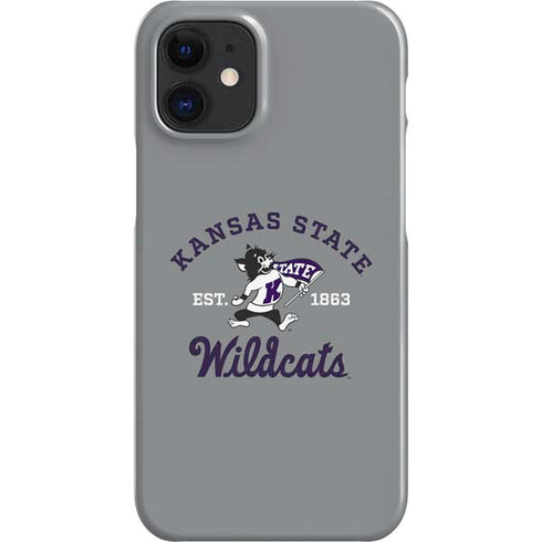 Kansas State University Wildcats Est 1863 iPhone 12 Mini Lite Case