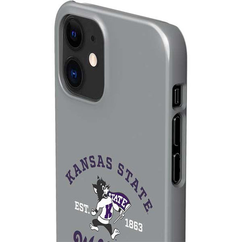 Kansas State University Wildcats Est 1863 iPhone 12 Mini Lite Case
