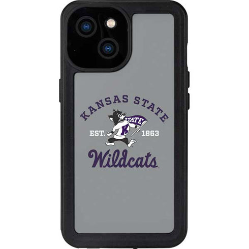 Kansas State University Wildcats Est 1863 iPhone 13 Mini Waterproof Case