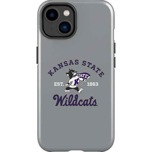 Kansas State University Wildcats Est 1863 iPhone 14 Plus Impact Case