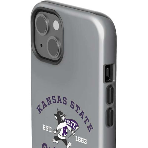 Kansas State University Wildcats Est 1863 iPhone 15 Plus Impact Case