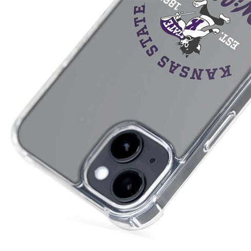 Kansas State University Wildcats Est 1863 iPhone 15 Plus MagSafe Case