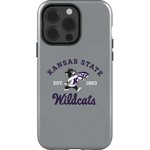 Kansas State University Wildcats Est 1863 iPhone 15 Pro Impact Case