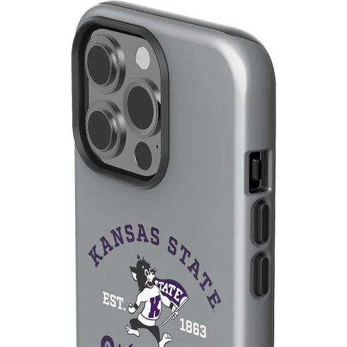 Kansas State University Wildcats Est 1863 iPhone 15 Pro Impact Case