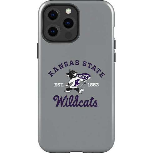Kansas State University Wildcats Est 1863 iPhone 15 Pro Max Impact Case