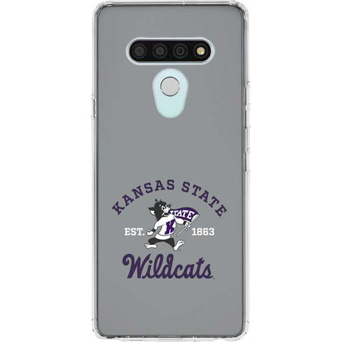 Kansas State University Wildcats Est 1863 LG Stylo 6 Clear Case