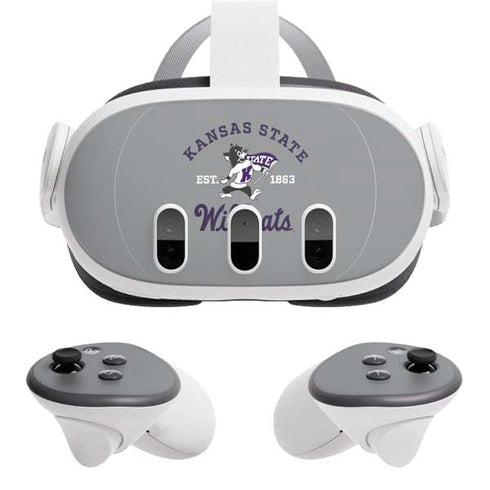 Kansas State University Wildcats Est 1863 Meta Quest 3 Skin