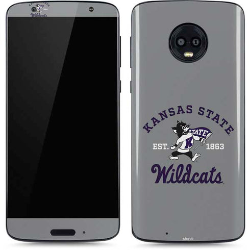 Kansas State University Wildcats Est 1863 Moto G6 Skin