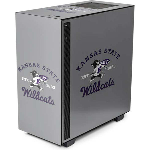 Kansas State University Wildcats Est 1863 NZXT H510 Compact ATX Mid-Tower Case Skin