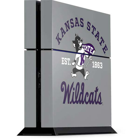 Kansas State University Wildcats Est 1863 PS4 Console Skin