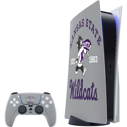 Kansas State University Wildcats Est 1863 PS5 Bundle Skin