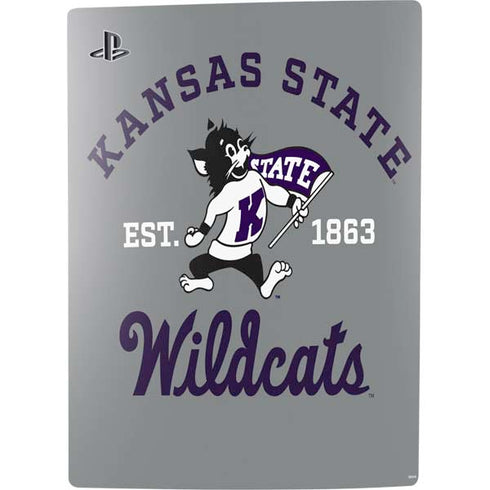 Kansas State University Wildcats Est 1863 PS5 Console Skin