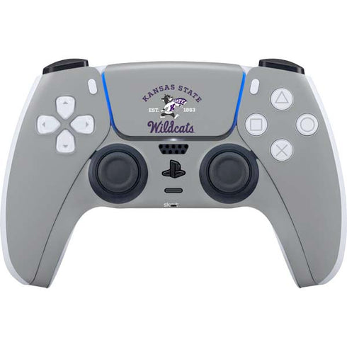 Kansas State University Wildcats Est 1863 PS5 Controller Skin