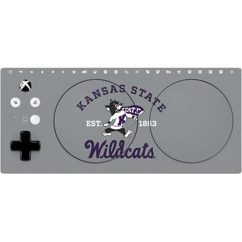 Kansas State University Wildcats Est 1863 Xbox Adaptive Controller Skin
