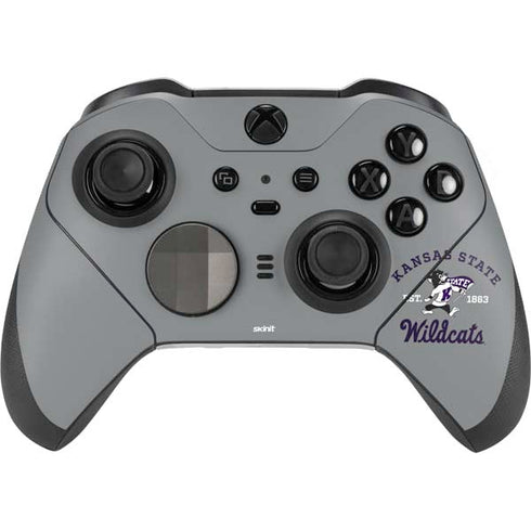 Kansas State University Wildcats Est 1863 Xbox Elite Wireless Controller Series 2 Skin