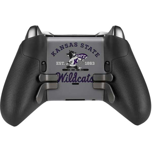 Kansas State University Wildcats Est 1863 Xbox Elite Wireless Controller Series 2 Skin