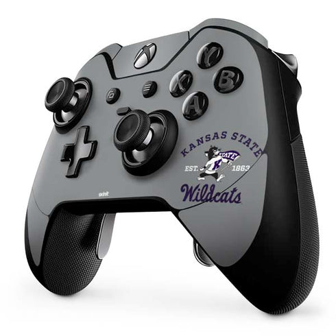 Kansas State University Wildcats Est 1863 Xbox One Elite Controller Skin