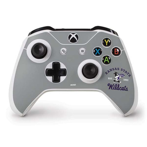 Kansas State University Wildcats Est 1863 Xbox One S Controller Skin