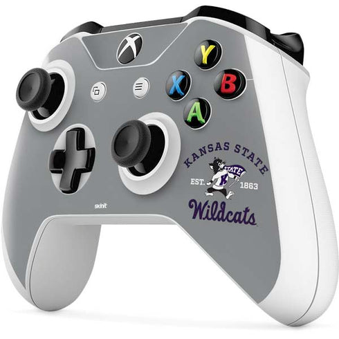 Kansas State University Wildcats Est 1863 Xbox One S Controller Skin