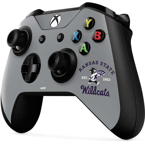 Kansas State University Wildcats Est 1863 Xbox One X Controller Skin