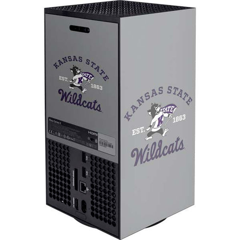 Kansas State University Wildcats Est 1863 Xbox Series X Console Skin