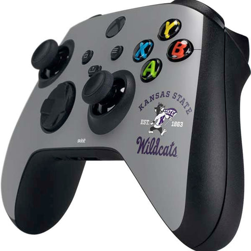 Kansas State University Wildcats Est 1863 Xbox Series X Controller Skin
