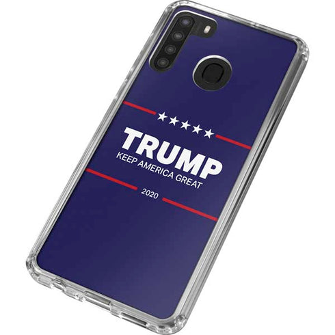 Keep America Great Galaxy A21 Clear Case