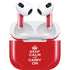 Keep Calm and Carry On Apple AirPods (3rd Gen 2021) Skin