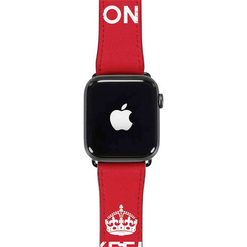 Keep Calm and Carry On Apple Watch Band 38-40mm