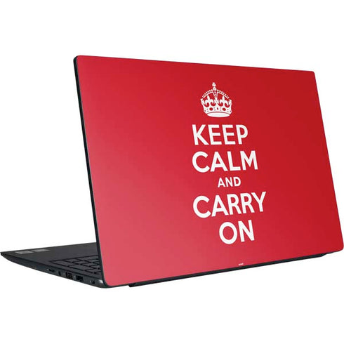 Keep Calm and Carry On Dell Vostro Skin