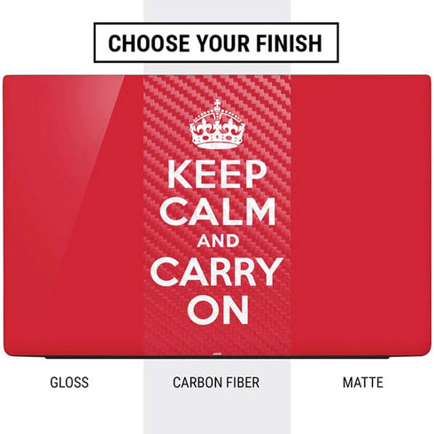 Keep Calm and Carry On Dell Vostro Skin