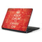 Keep Calm and Carry On Distressed Samsung Chromebook Skin