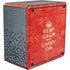 Keep Calm and Carry On Distressed Cooler Master MasterBox Q300L Mini Tower Skin
