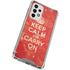 Keep Calm and Carry On Distressed Galaxy A53 5G Clear Case